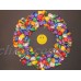 Rainbow Ribbon Wreath   321633193777